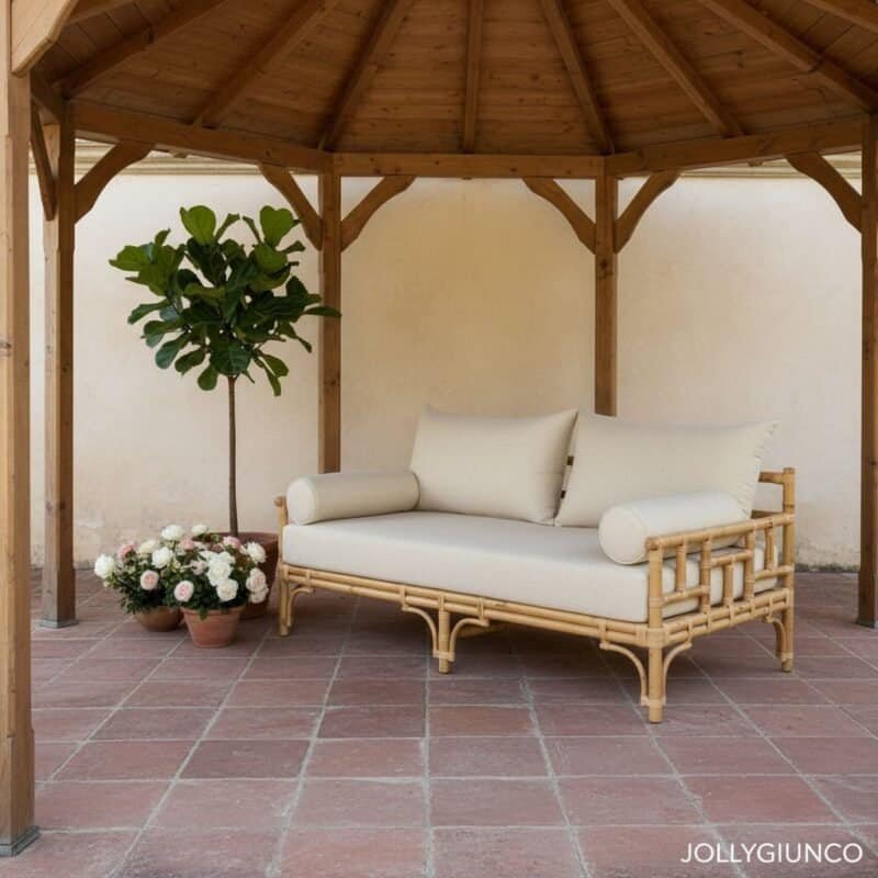 Mediterraneo - divano 2 posti - Rattan