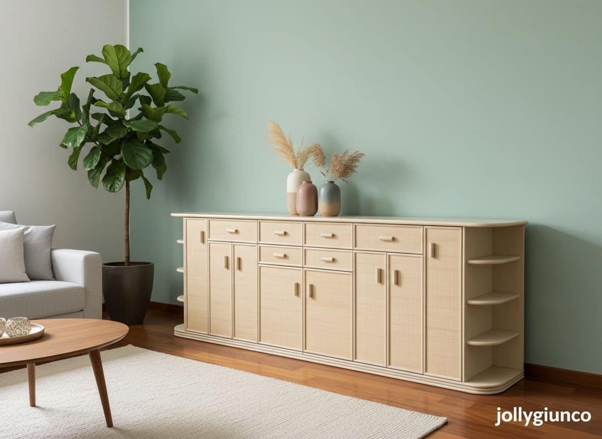 Mobile-in-rattan-con-8-porte-6-cassettijpg - jollygiunco.eu Mobile in rattan con 8 porte 6 cassetti