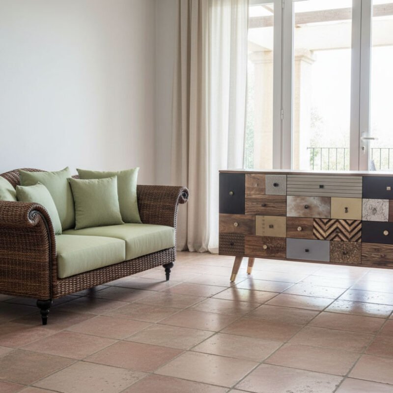 Mendelssohn divano 2 posti Rattan