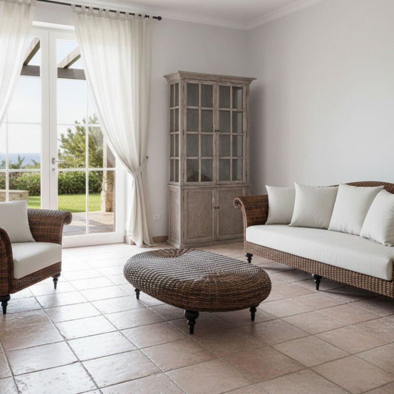 Mendelssohn tavolo da fumo Rattan