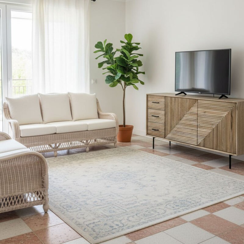 Present divano 2 posti rattan