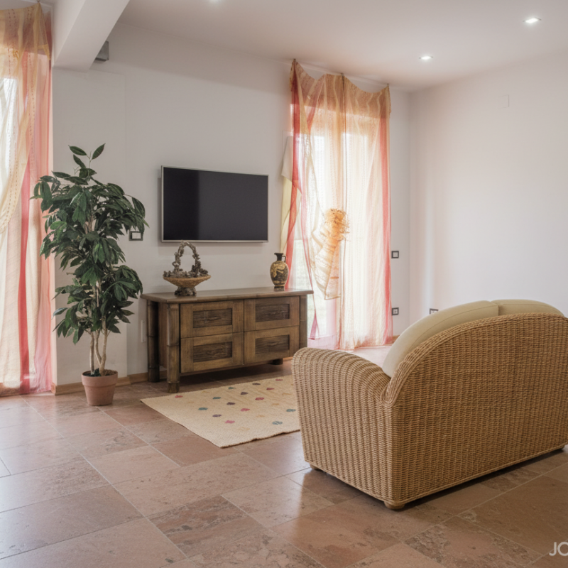 Cassettiera ORDINARY con canne di bambù