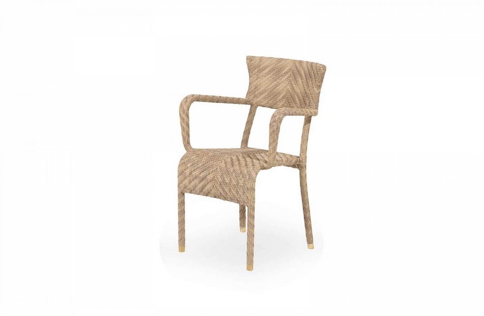 Anggrek sedia con bracciolo polyrattan jollygiuncoeu