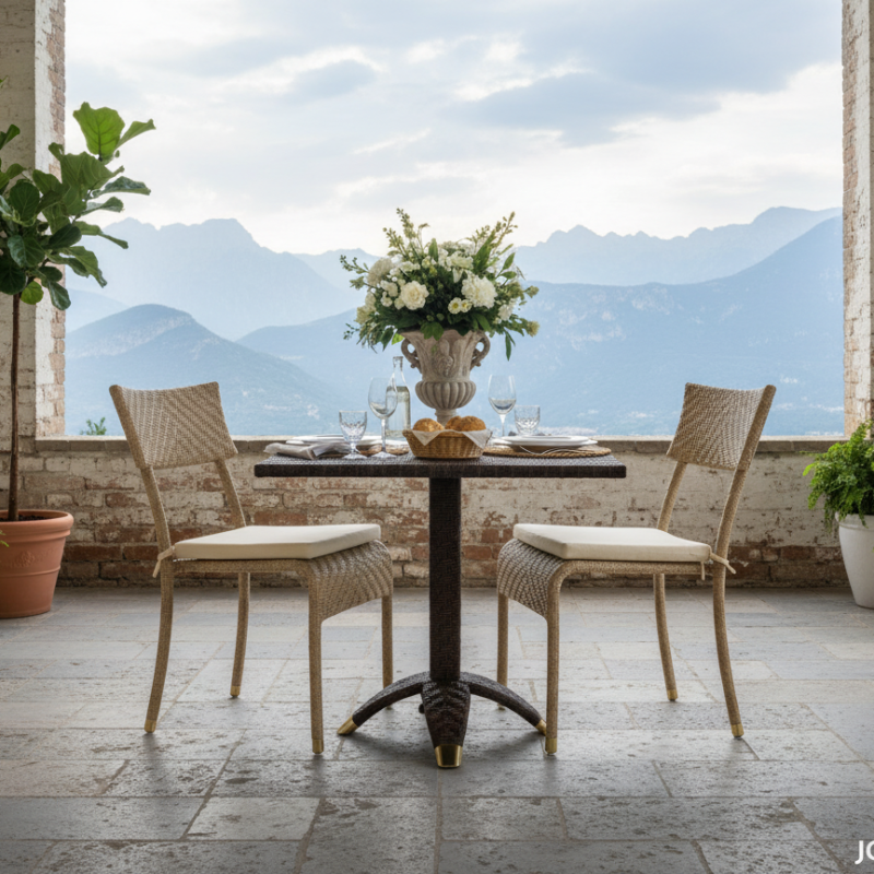 Anggrek sedia polyrattan