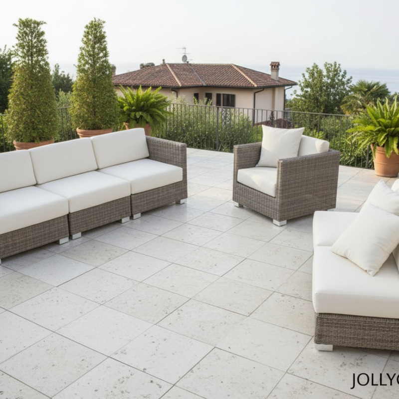 Aragon Modulo Centrale Polyrattan