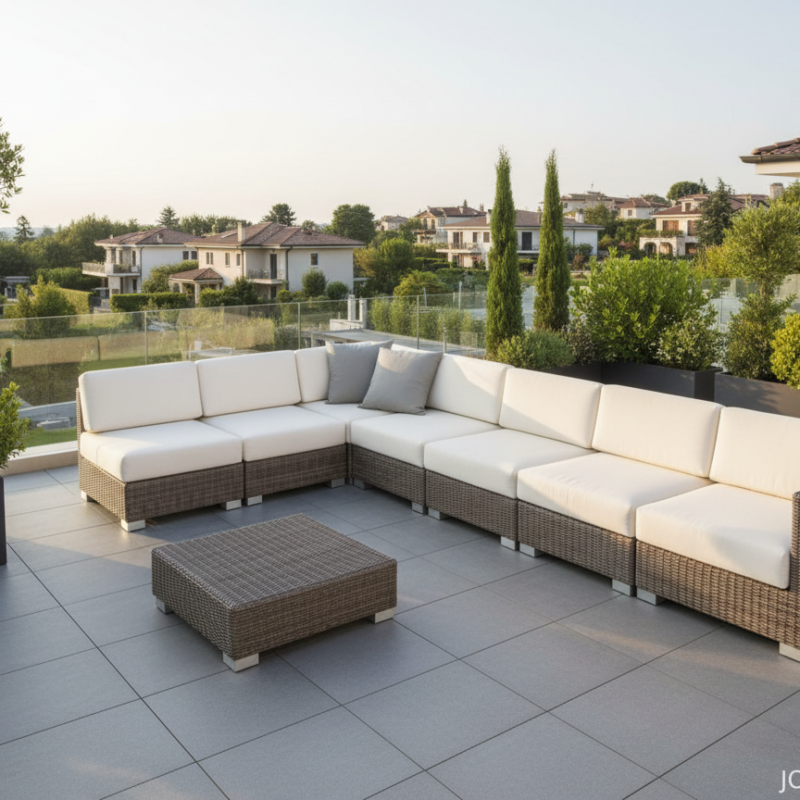 Aragon Modulo Terminale Polyrattan