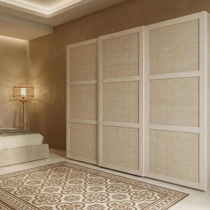 Armadio Erice in Rattan