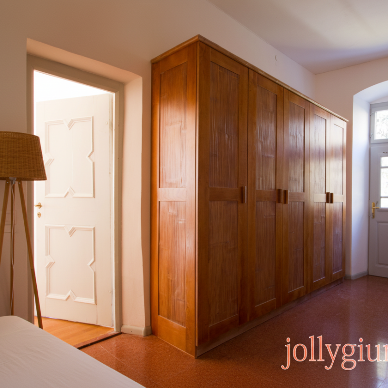 Armadio VIREL 5 porte in crash bambù 