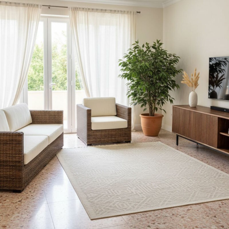 Breton poltrona rattan