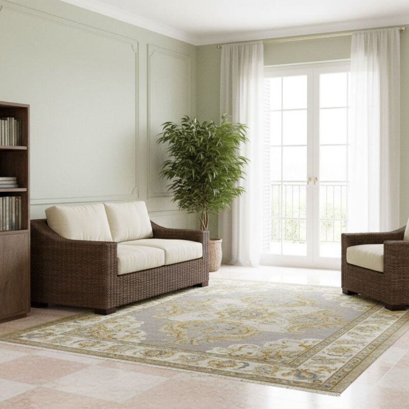Cartesio poltrona Rattan