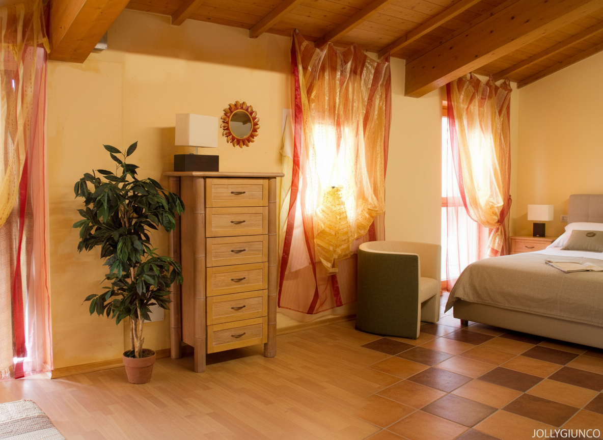 Cassettiera Noemi in canne di bambù jollygiuncoeu