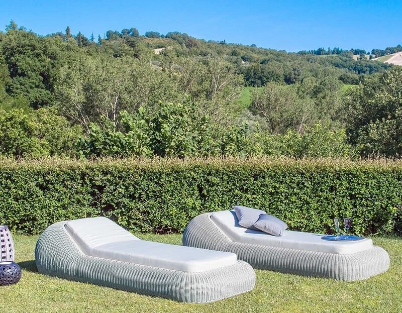 Ciabatta Lettino prendi sole Polyrattan