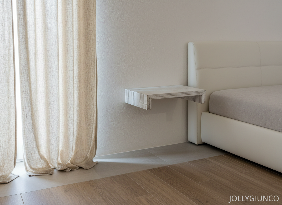 Comodino ARON sospeso in crash bambù jollygiuncoeu