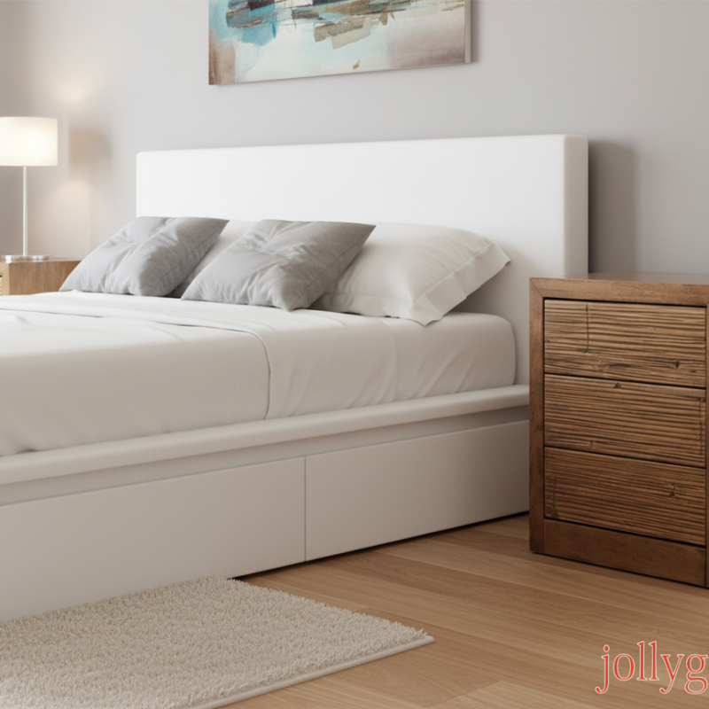 Comodino OTILIA 3 cassetti in crash bambù