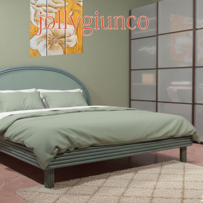 Letto Armonia in rattan