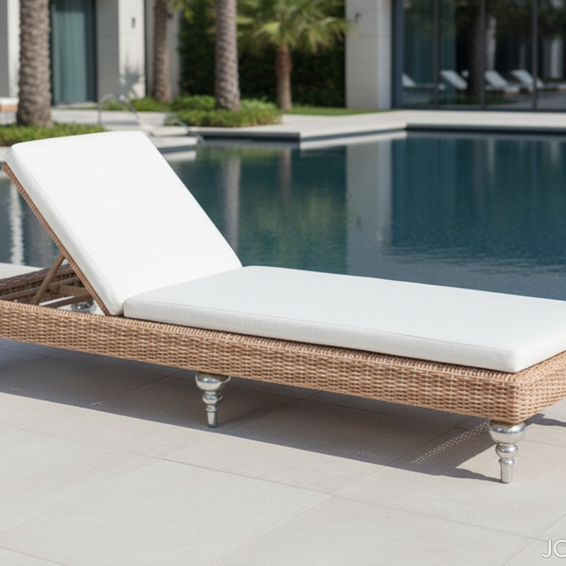 Mendelssohn Lettino polyrattan