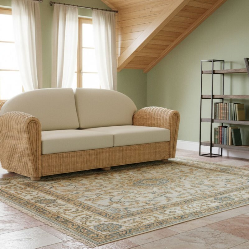 Miró divano 3 posti Rattan