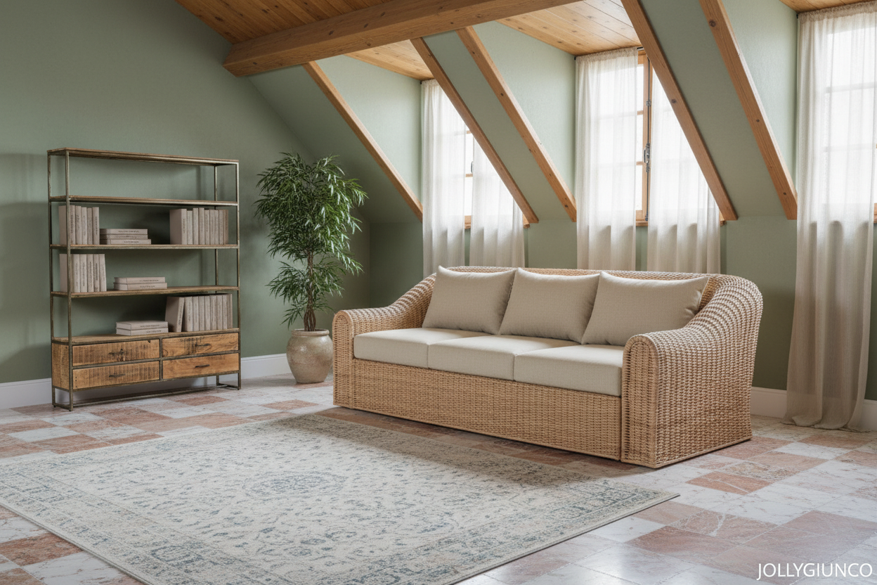 Palatino divano letto Rattan10 jollygiuncoeu