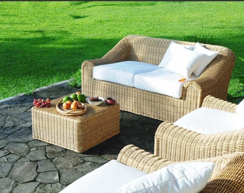 Palatino tavolo da fumo Polyrattan