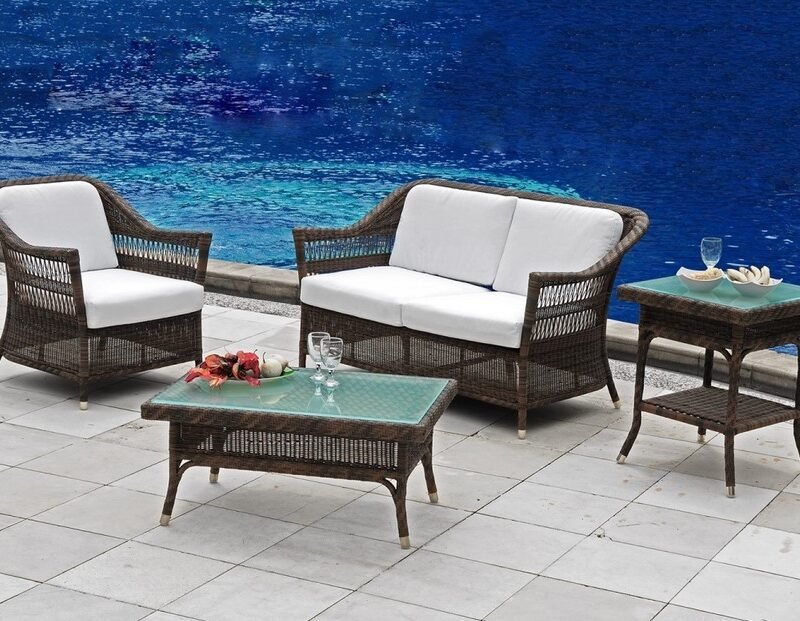 Primavera Over divano 2 posti Polyrattan