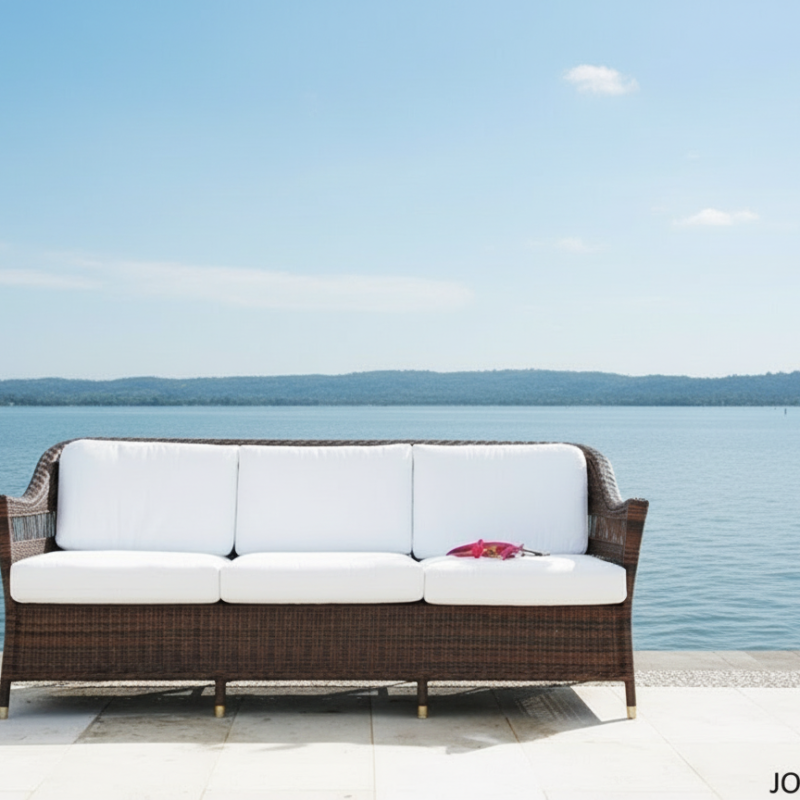 Primavera Over divano 3 posti Polyrattan