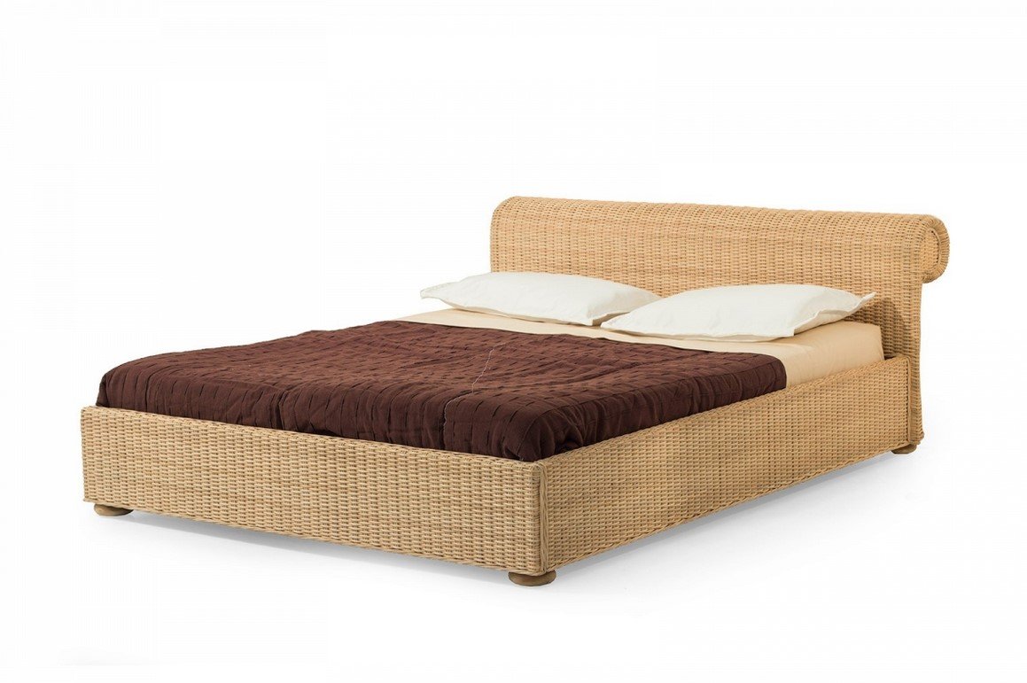 Professor Brown 170 letto matrimoniale Rattan1 jollygiuncoeu