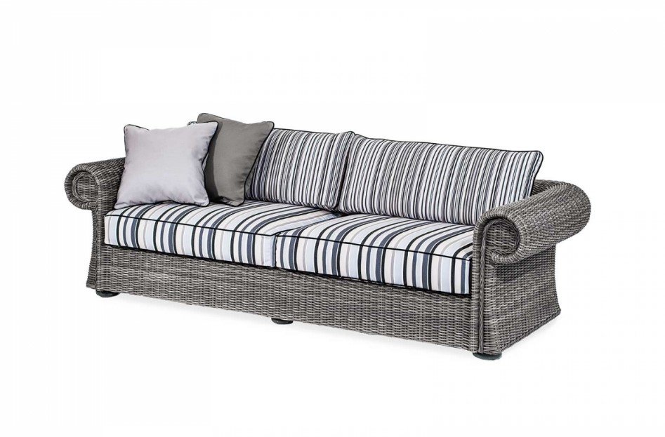 Professor Brown Divano 3 posti polyrattan jollygiuncoeu