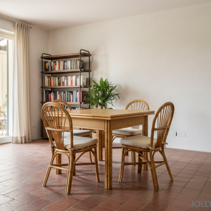 Sedia francesina in giunco