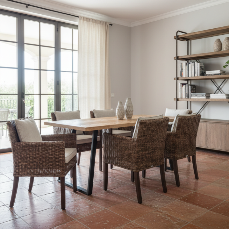 Thema poltroncina Rattan