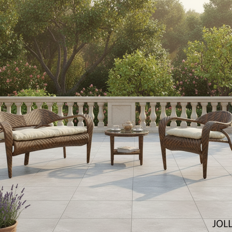 Theo over divano 2 posti Polyrattan