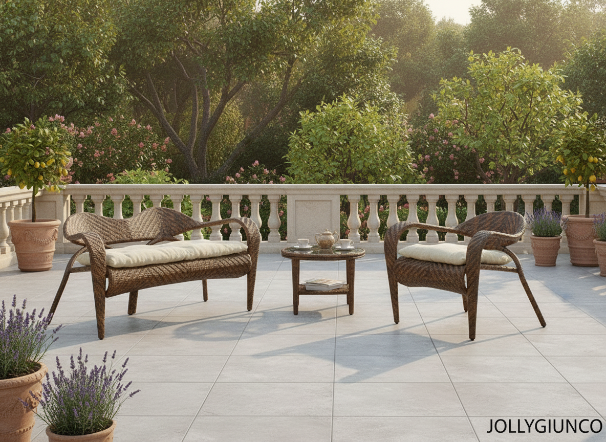 Theo over divano 2 posti Polyrattan10 jollygiuncoeu