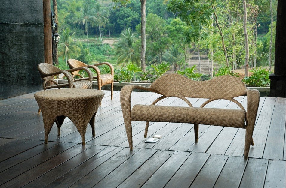 Theo over divano 2 posti Polyrattan2 jollygiuncoeu