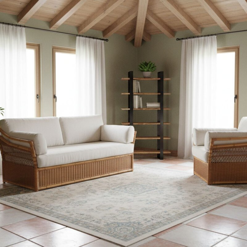 Velasca Divano 3 posti midollino