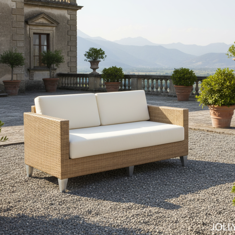 Yuli divano 2 posti Polyrattan