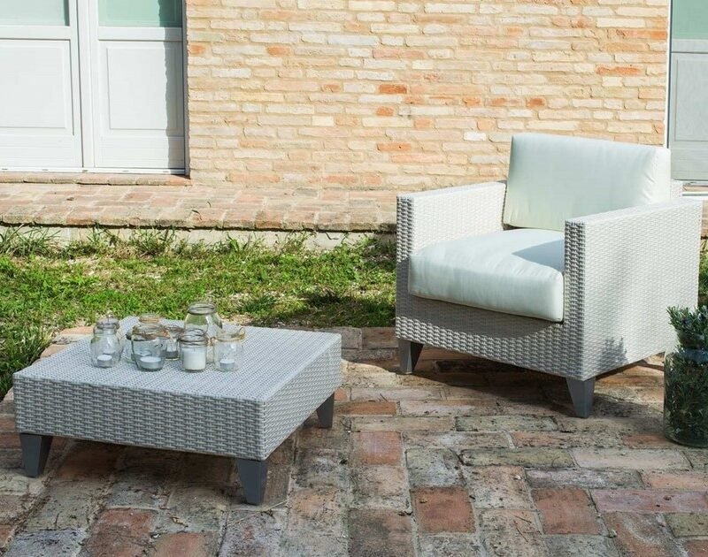 Yuli tavolino Polyrattan