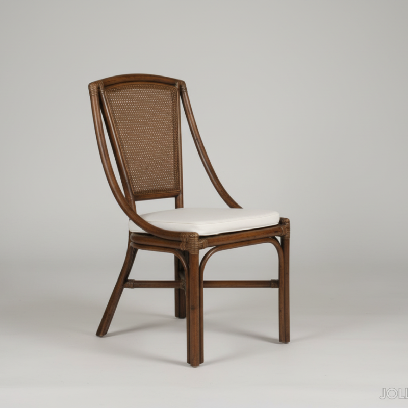 Sedia Aurora in rattan