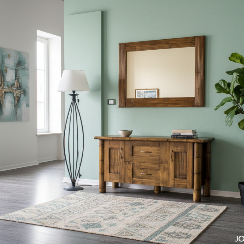 Mobile Achille basso in bambù