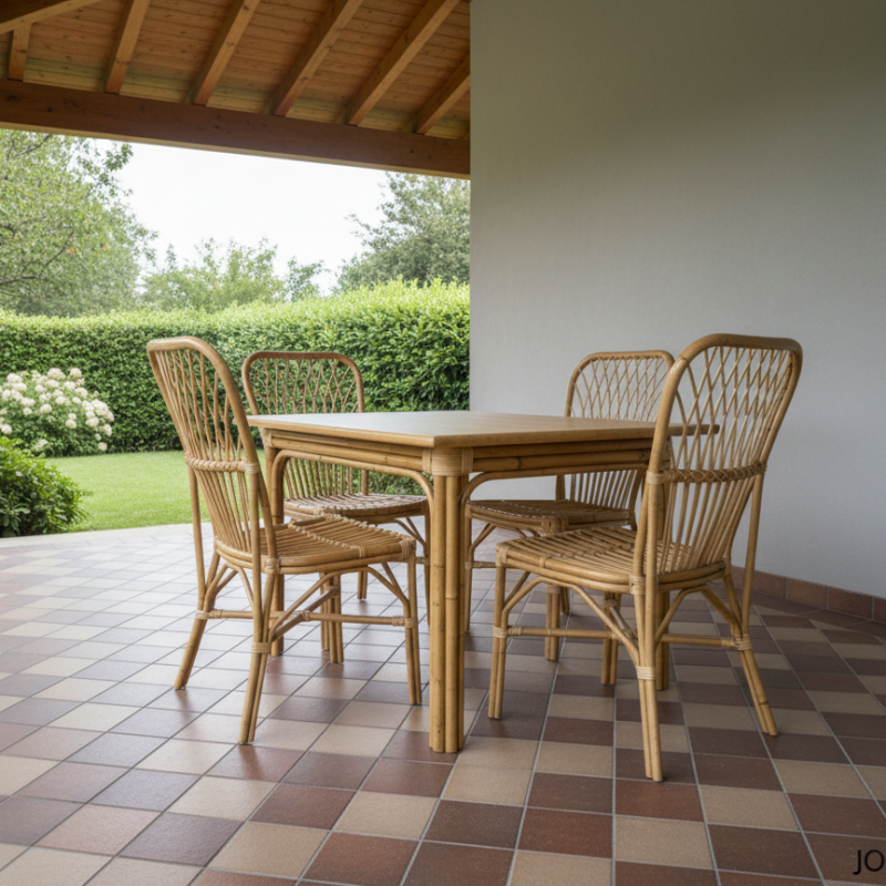 Tavolo Nino in Giunco 80 – Nuovo