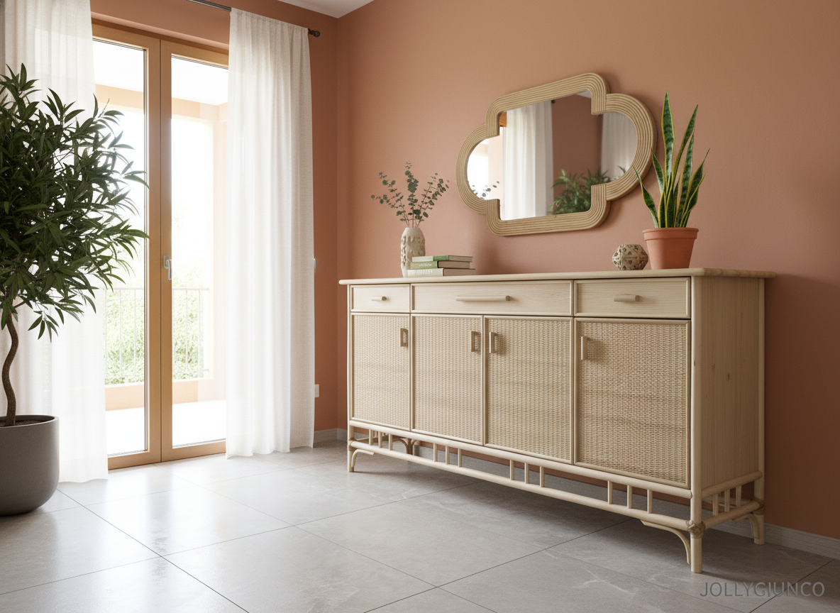 specchio Mirko con connette di rattan10 jollygiuncoeu