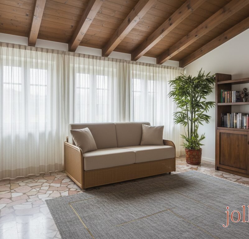 Divano Letto in Rattan