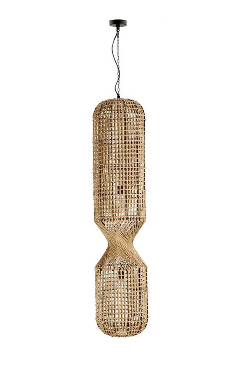 LAMPADARIO MALABO NATURALE H132 jollygiuncoeu lampadario malabo naturale h132