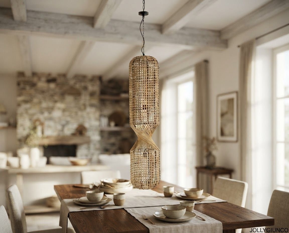 LAMPADARIO MALABO NATURALE H13210 jollygiuncoeu lampadario malabo naturale h132