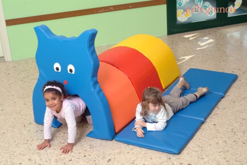 Bruco tunnel morbido per bambini - foto 1